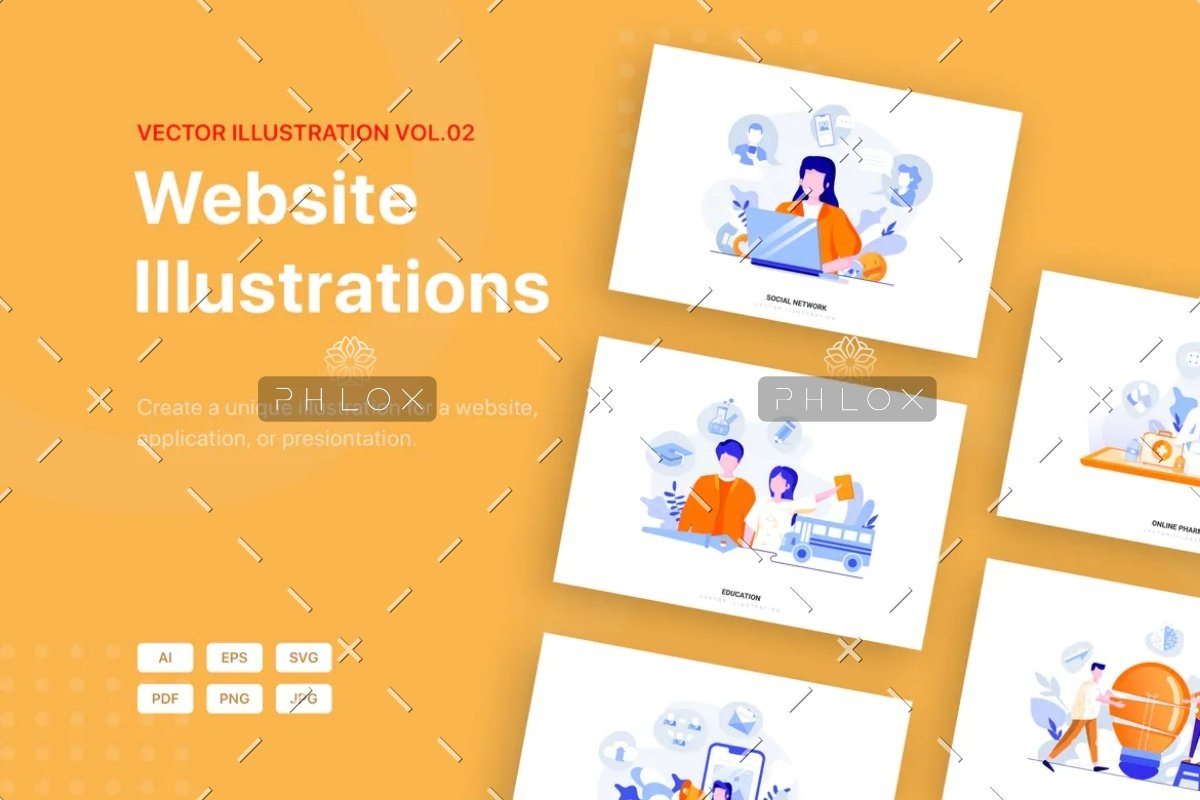 Appearance design of website pages